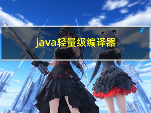 java轻量级编译器的相关图片