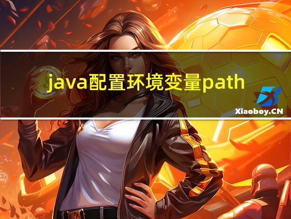 java配置环境变量path的相关图片