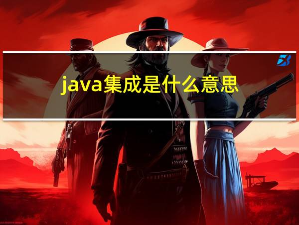 java集成是什么意思的相关图片