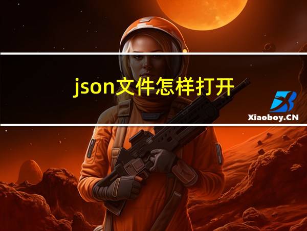 json文件怎样打开的相关图片