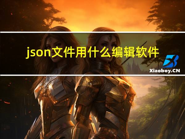 json文件用什么编辑软件的相关图片