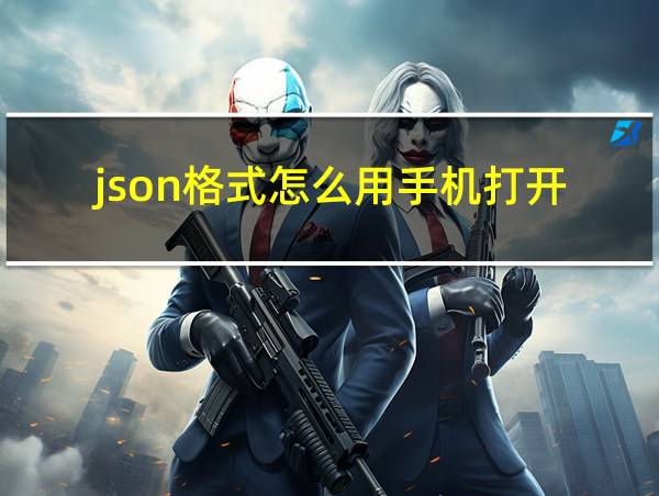 json格式怎么用手机打开的相关图片