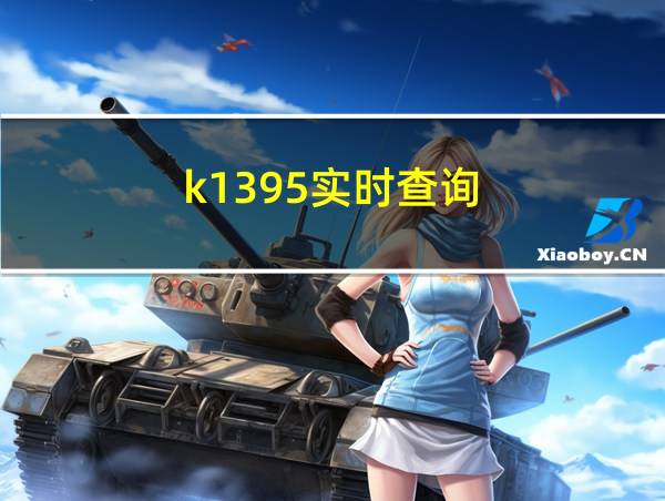 k1395实时查询的相关图片