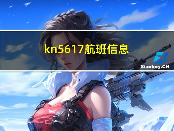 kn5617航班信息的相关图片