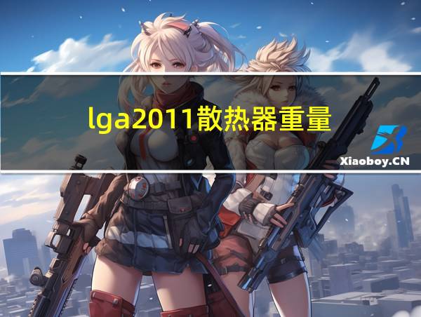 lga2011散热器重量的相关图片