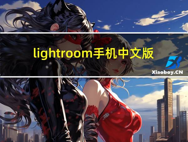 lightroom手机中文版破解版的相关图片