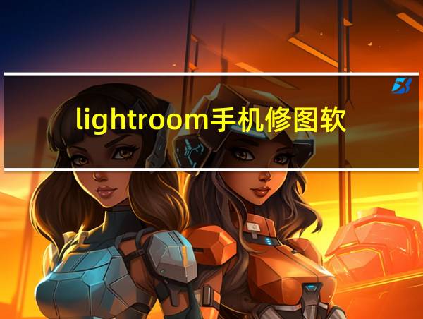 lightroom手机修图软件的功能的相关图片