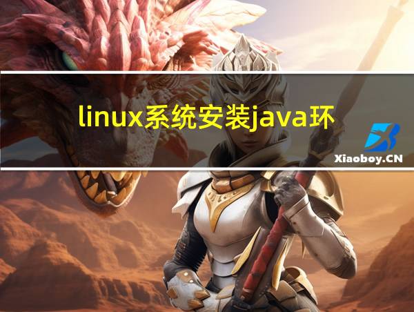 linux系统安装java环境的相关图片