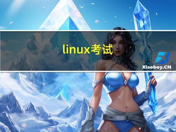 linux考试的相关图片