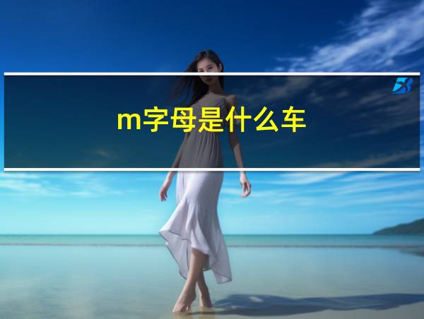 m字母是什么车的相关图片