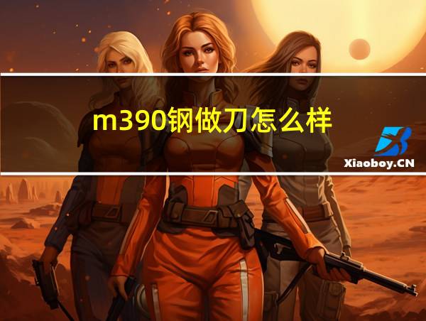 m390钢做刀怎么样的相关图片