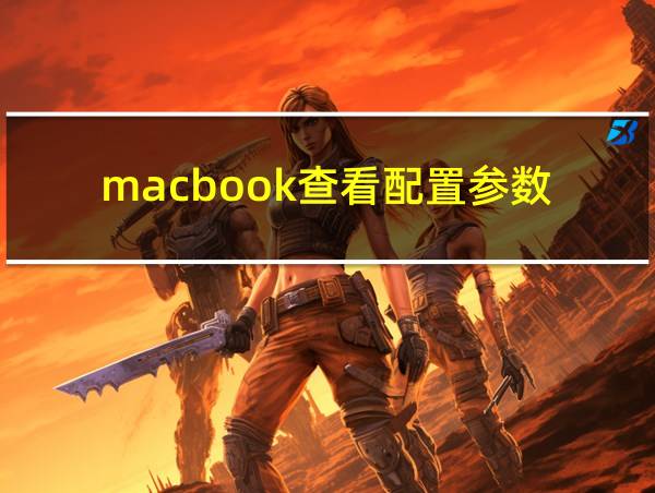 macbook查看配置参数的相关图片