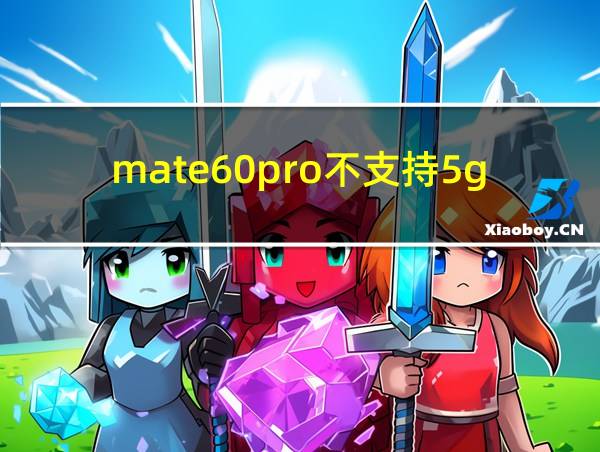 mate60pro不支持5g网络吗的相关图片