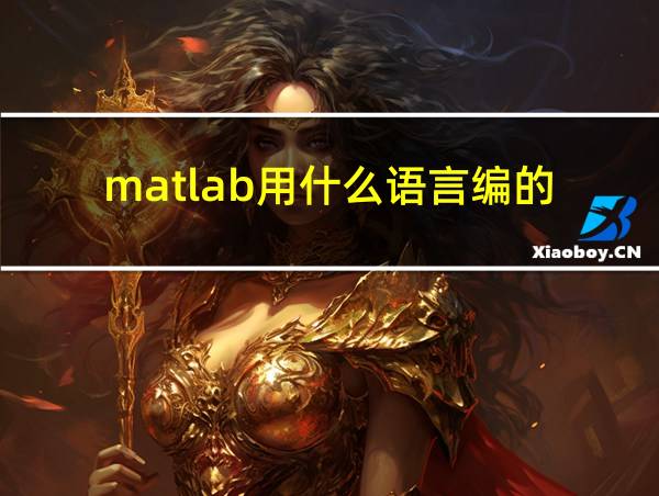 matlab用什么语言编的的相关图片