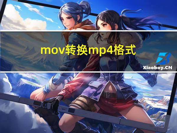 mov转换mp4格式的相关图片