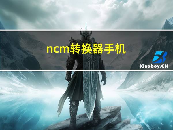 ncm转换器手机的相关图片