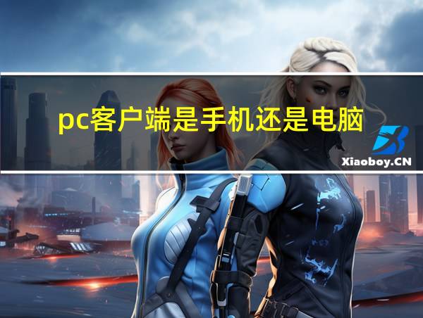 pc客户端是手机还是电脑的相关图片