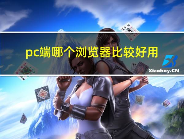 pc端哪个浏览器比较好用的相关图片