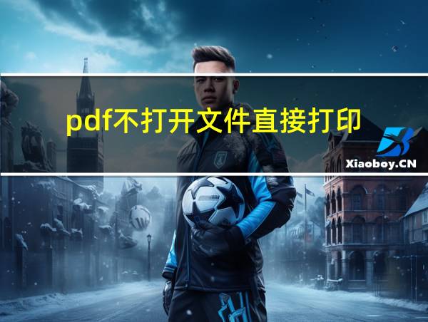 pdf不打开文件直接打印的相关图片