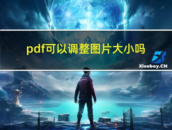 pdf可以调整图片大小吗?的相关图片