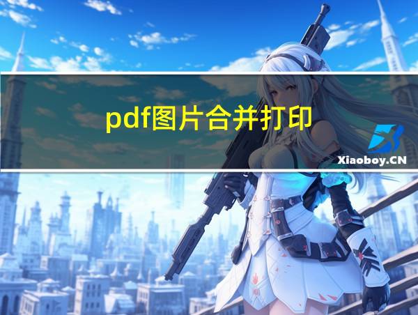 pdf图片合并打印的相关图片