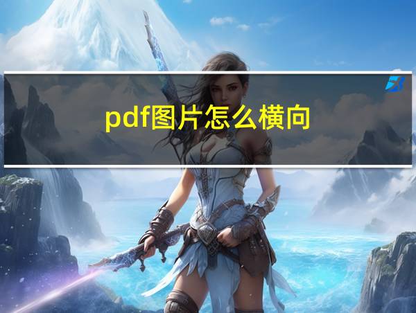 pdf图片怎么横向的相关图片