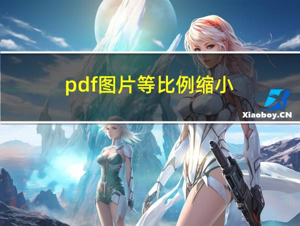 pdf图片等比例缩小的相关图片