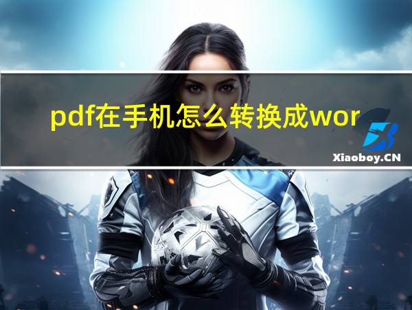 pdf在手机怎么转换成word的相关图片