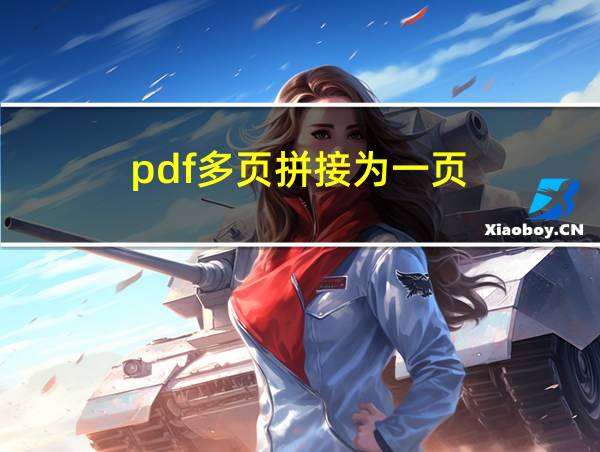 pdf多页拼接为一页的相关图片