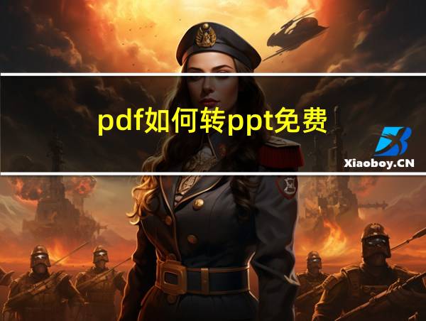 pdf如何转ppt免费的相关图片