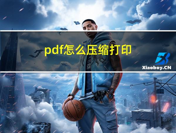 pdf怎么压缩打印的相关图片