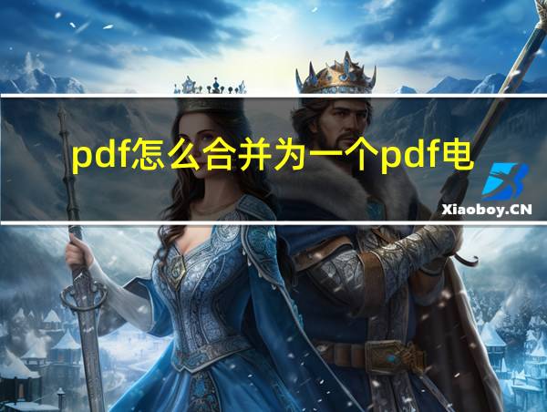 pdf怎么合并为一个pdf电脑的相关图片