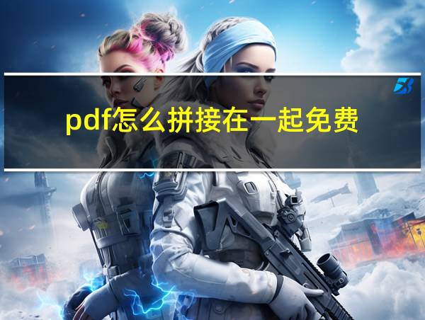 pdf怎么拼接在一起免费的相关图片