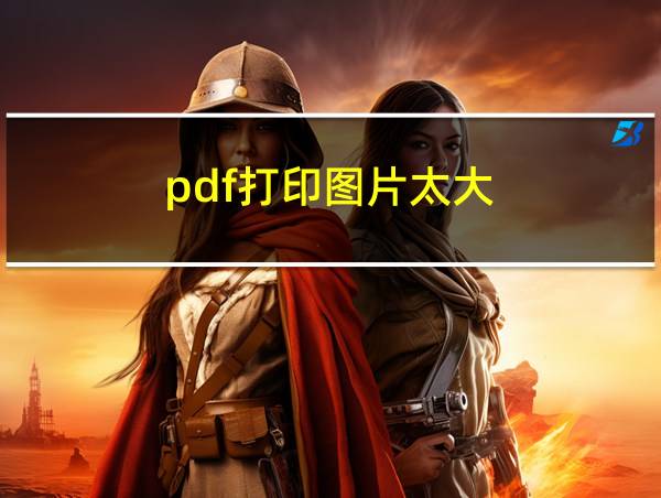 pdf打印图片太大的相关图片