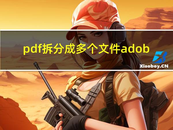 pdf拆分成多个文件adobe的相关图片