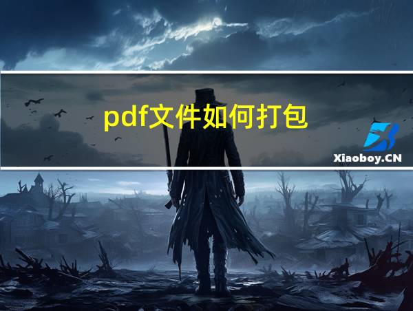 pdf文件如何打包的相关图片