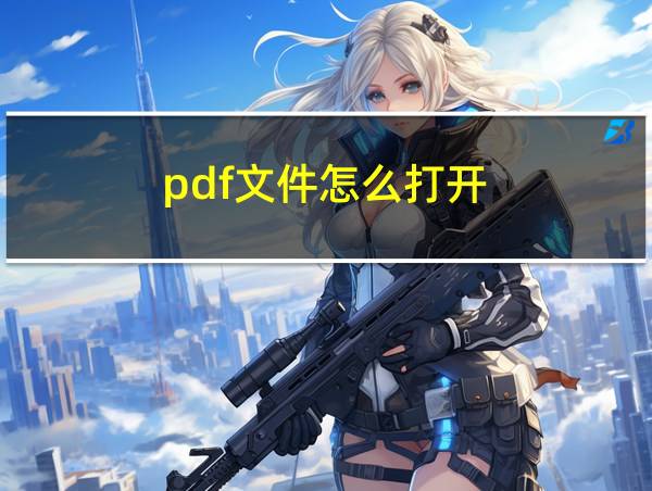 pdf文件怎么打开?的相关图片