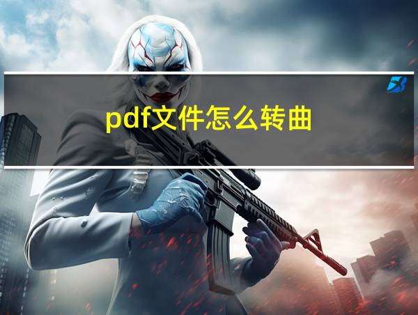 pdf文件怎么转曲的相关图片