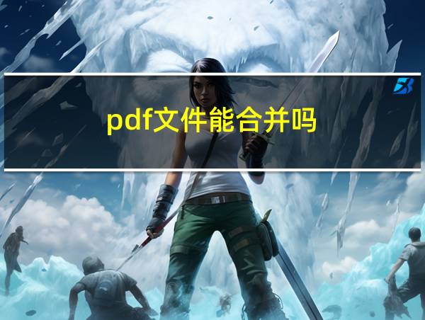 pdf文件能合并吗的相关图片