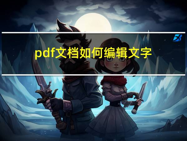 pdf文档如何编辑文字的相关图片