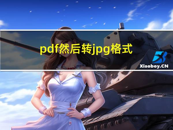 pdf然后转jpg格式的相关图片