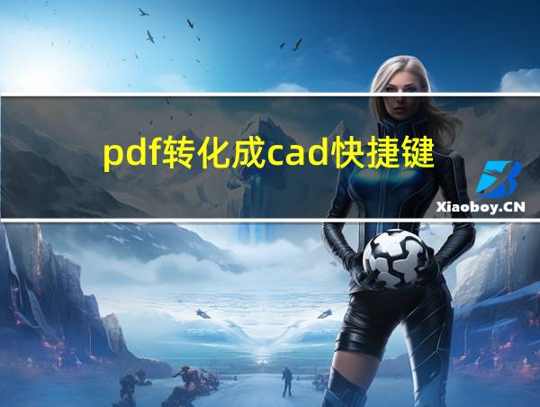 pdf转化成cad快捷键的相关图片