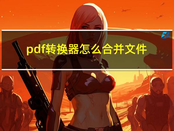 pdf转换器怎么合并文件的相关图片