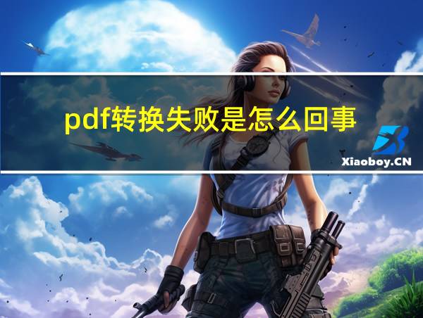 pdf转换失败是怎么回事的相关图片