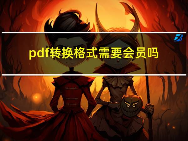 pdf转换格式需要会员吗的相关图片