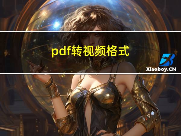 pdf转视频格式的相关图片