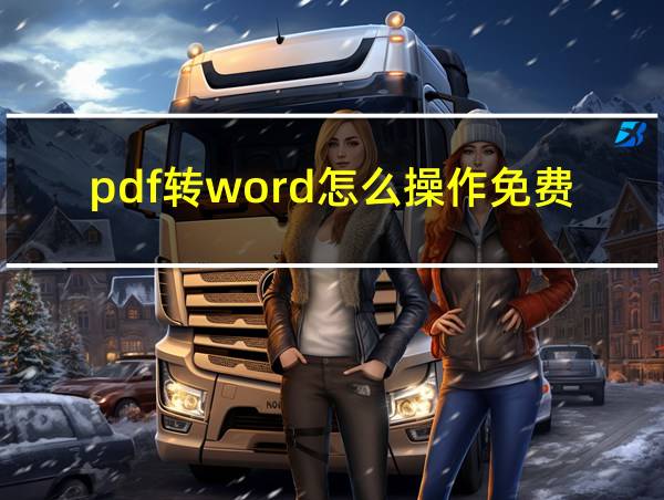 pdf转word怎么操作免费的相关图片