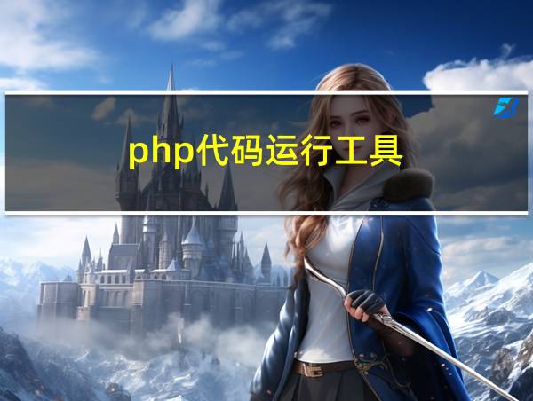 php代码运行工具的相关图片