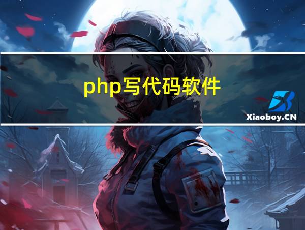 php写代码软件的相关图片