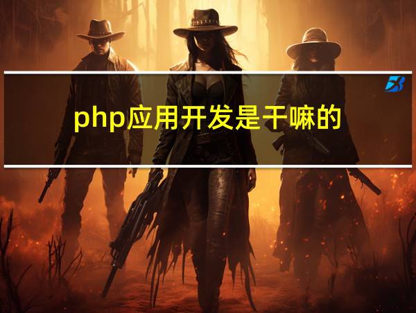 php应用开发是干嘛的的相关图片